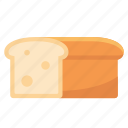 bakery, bread, food, loaf, slice