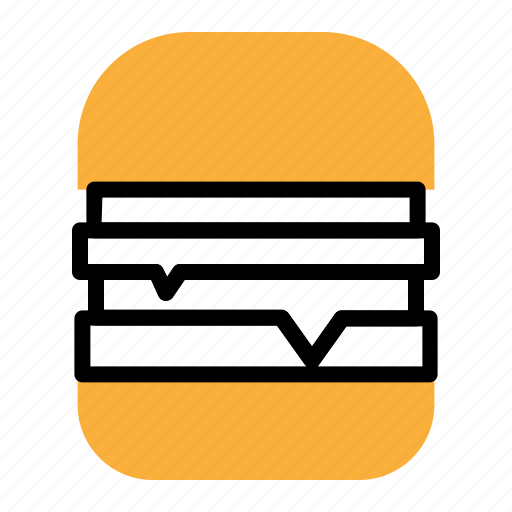 Bread, breakfast, eat, fast food, food, hamburger, meal icon - Download on Iconfinder