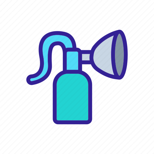 Breast, comfortable, massage, piston, pump, pumps, suction icon - Download on Iconfinder