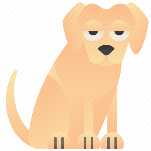 Animal, cute, dog, labrador, puppy icon - Download on Iconfinder