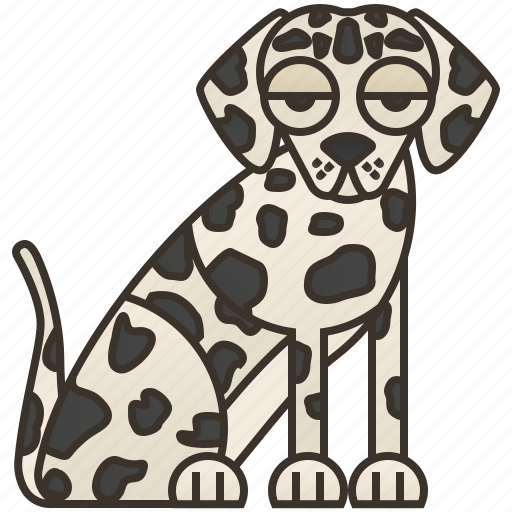 Adorable, dalmatian, dog, kennel, pet icon - Download on Iconfinder