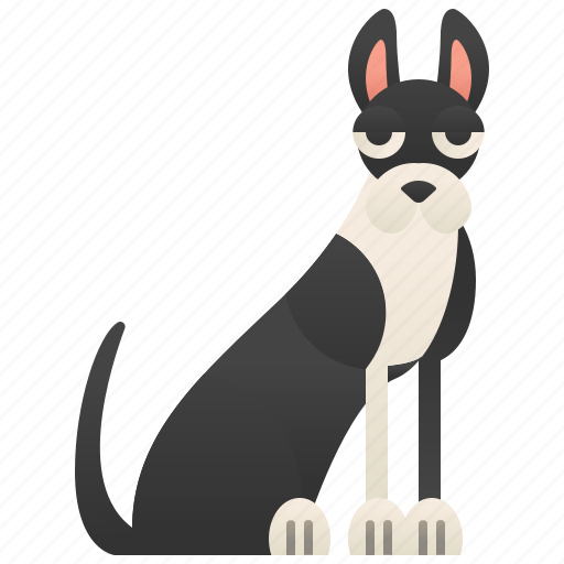 Dane, gentle, giant, great, pedigree icon - Download on Iconfinder