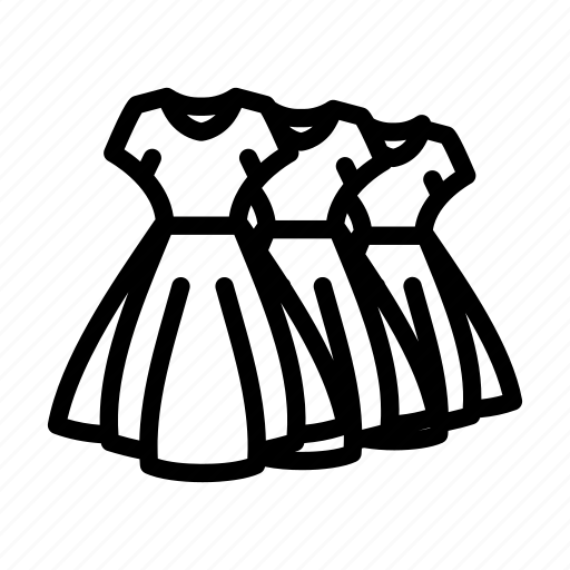 Bridesmaid, dress, bridal, shop, fashion, boutique, bride icon - Download on Iconfinder