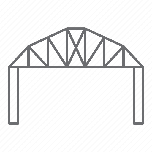 Bridge, architecture, building, construction, structure icon - Download on Iconfinder
