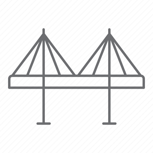 Bridge, architecture, construction, building, structure icon - Download on Iconfinder