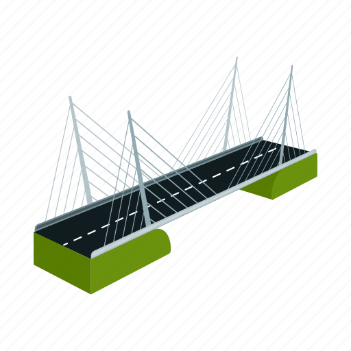 Architecture, bridge, construction, crossing, span, structure icon - Download on Iconfinder