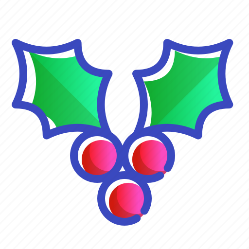 Berries, christmas, holly, xmas icon - Download on Iconfinder