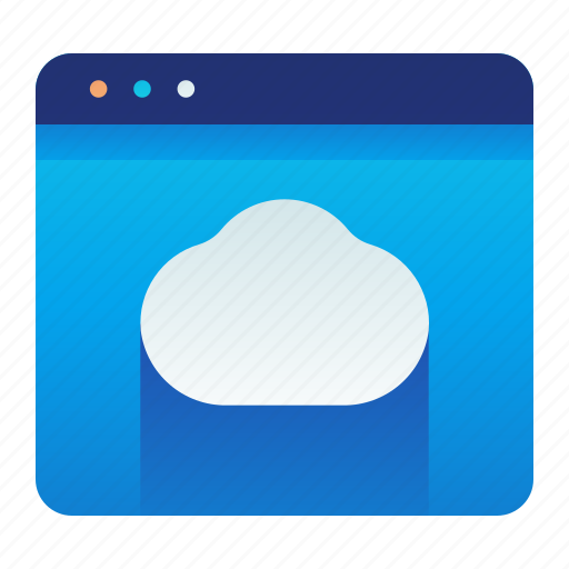 Browser, cloud, storage, web, website icon - Download on Iconfinder