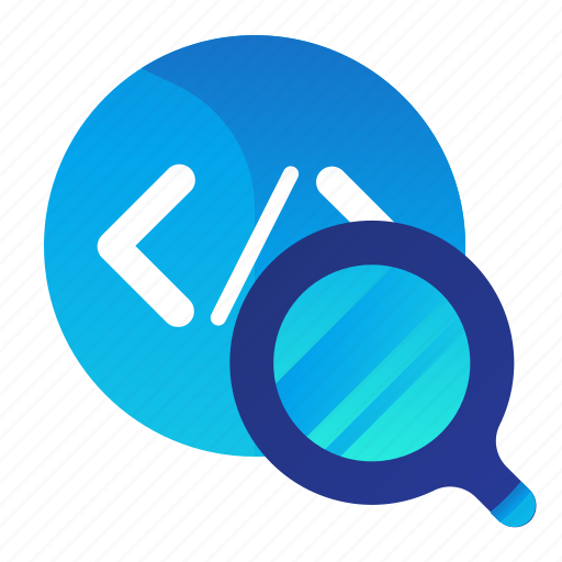 Code, coding, find, programming, search icon - Download on Iconfinder