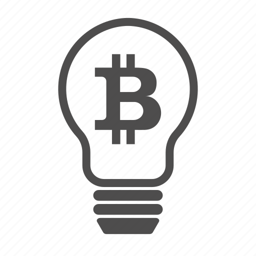Bitcoin, btc, bulb, idea icon - Download on Iconfinder