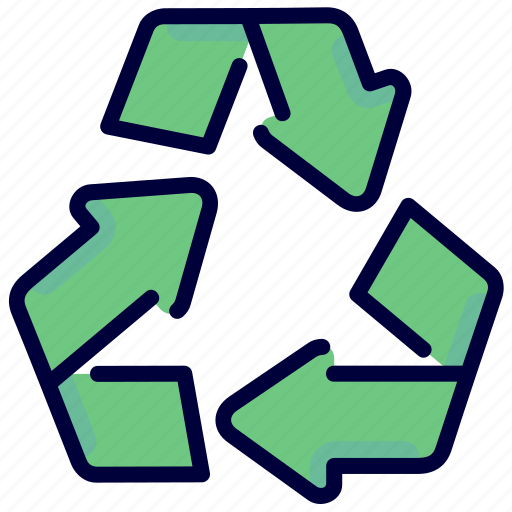Arrow, eco, ecology, nature, recycle, sign icon - Download on Iconfinder