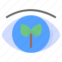 eco, ecology, eye, interface, leaf, view, visibility 