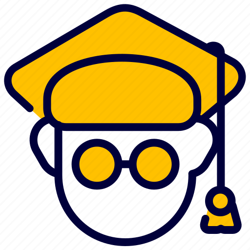 Education, graduate, graduation, hat, student icon - Download on Iconfinder