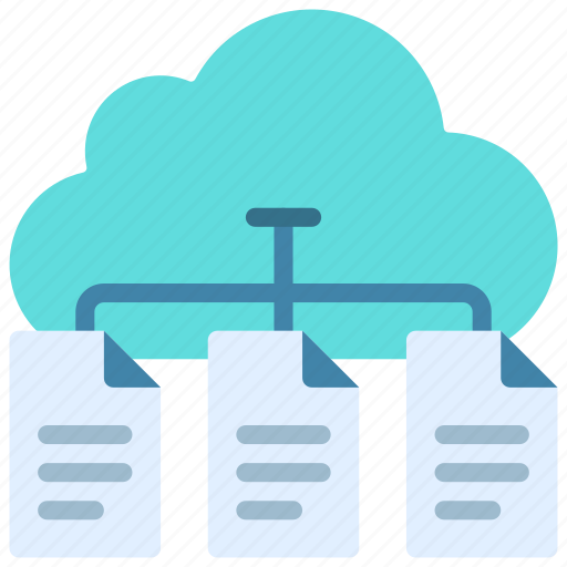 Cloud, file, management, cloudcomputing, network, hierarchy icon - Download on Iconfinder