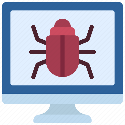 Computer, bug, virus, error, pc, machine icon - Download on Iconfinder
