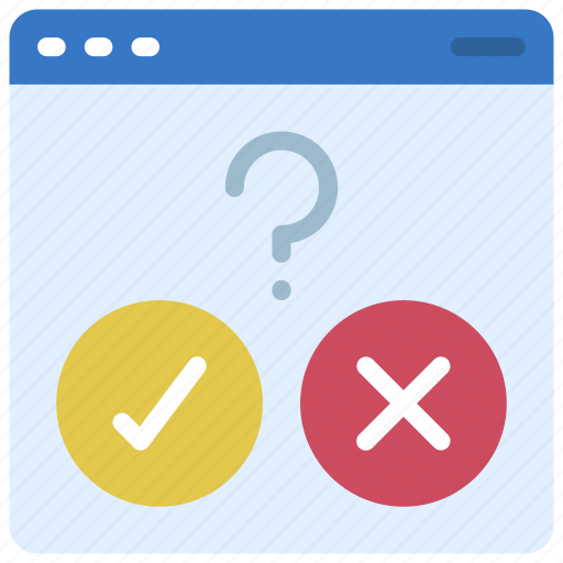 Yes, or, no, virus, question, faq icon - Download on Iconfinder