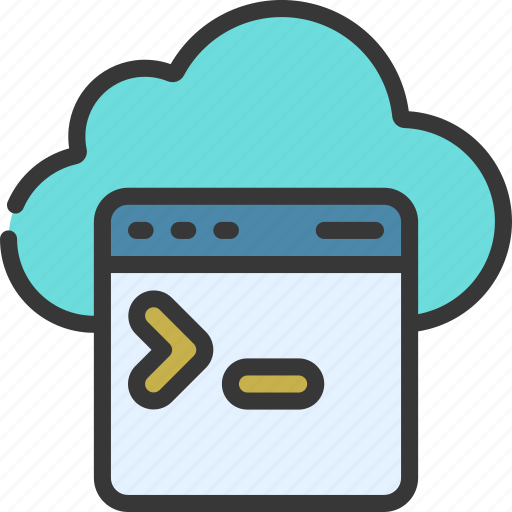 Cloud, terminal, window, cloudcomputing, coding icon - Download on Iconfinder