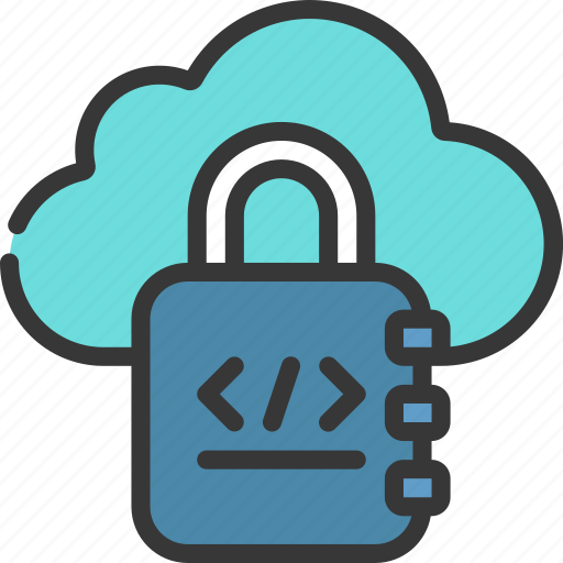 Locked, code, cloud, cloudcomputing, lock, secure icon - Download on Iconfinder