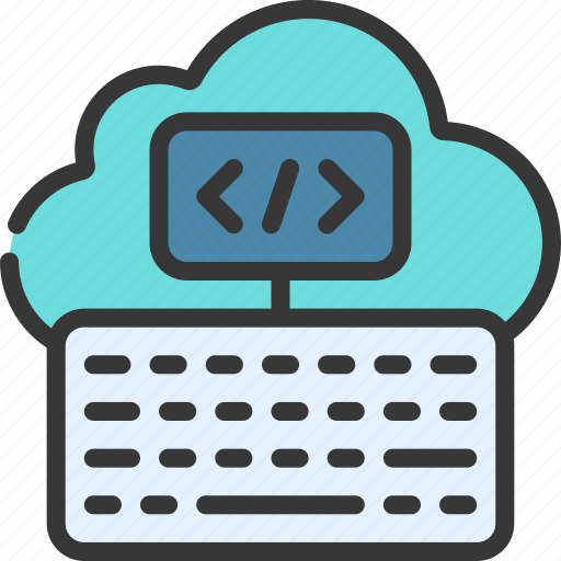 Writing, cloud, code, cloudcomputing, keyboard, typing icon - Download on Iconfinder