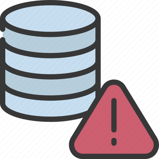 Database, error, virus, data, warning icon - Download on Iconfinder