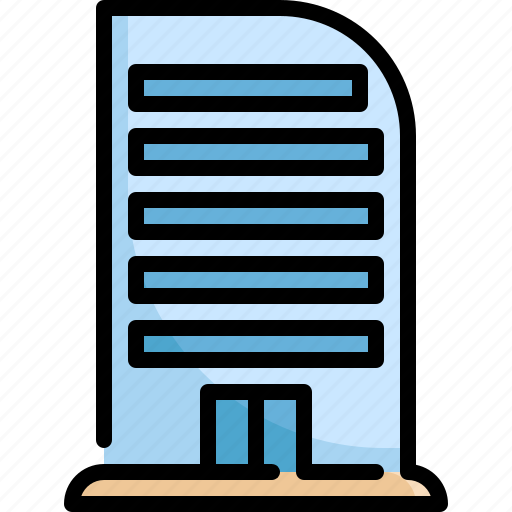 Building, business, estate, hotel, office, property, real icon - Download on Iconfinder