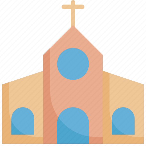 Building, christian, church, property, religion, religious icon - Download on Iconfinder