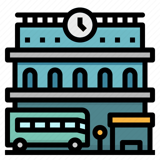 Bus, station, transport, travel, urban icon - Download on Iconfinder