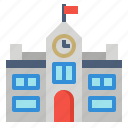 apartment, building, city, government, house, official 