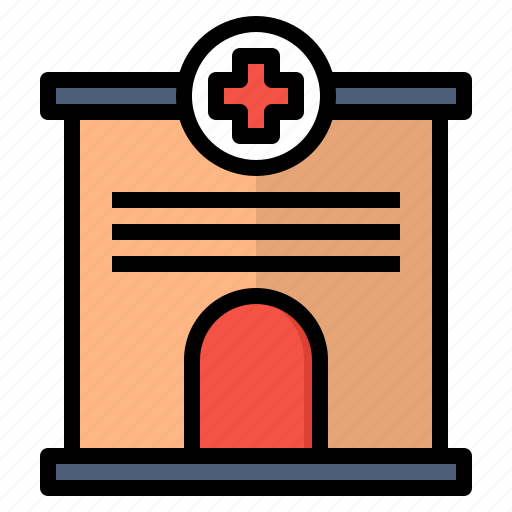 Building, clinic, health, healthcare, hospital icon - Download on Iconfinder