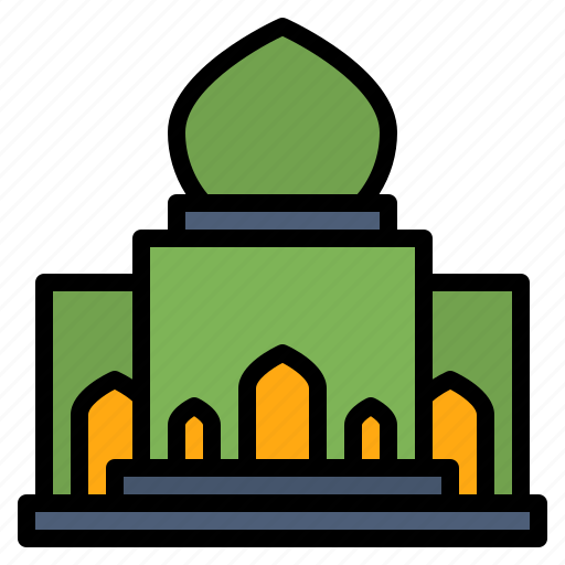 Building, home, house, mosque, muslim icon - Download on Iconfinder