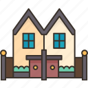 house, duplex, village, estate, property