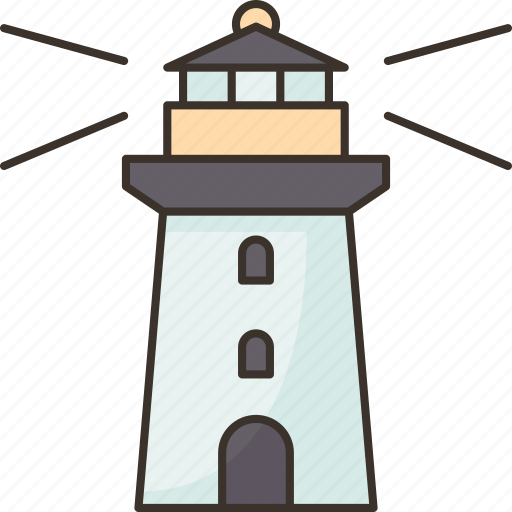 Lighthouse, beacon, nautical, navigate, sea icon - Download on Iconfinder