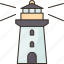lighthouse, beacon, nautical, navigate, sea 