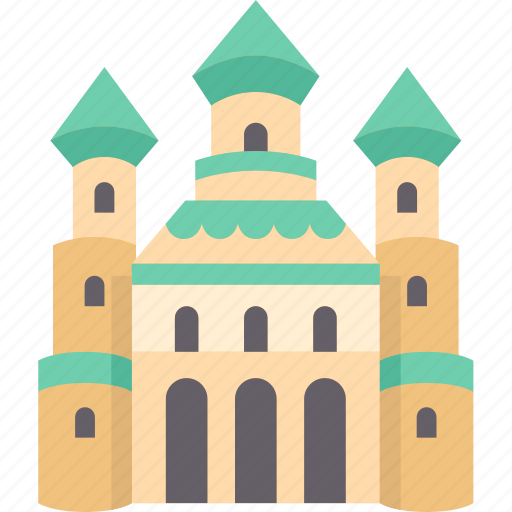 Castle, tower, kingdom, medieval, ancient icon - Download on Iconfinder