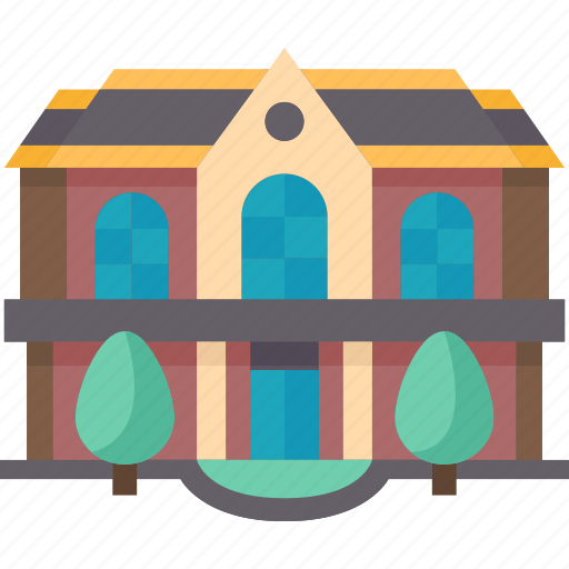 House, luxury, villa, mansion, residential icon - Download on Iconfinder