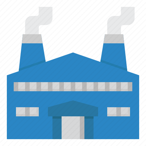 Factory, building, company, industry, manufacturer icon - Download on Iconfinder