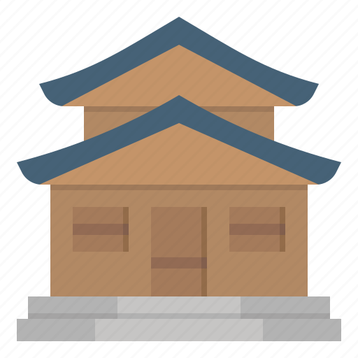 Japanese, home, building, temple, house icon - Download on Iconfinder