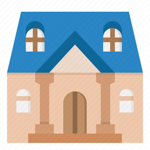 Mansion, home, house, building, urban icon - Download on Iconfinder