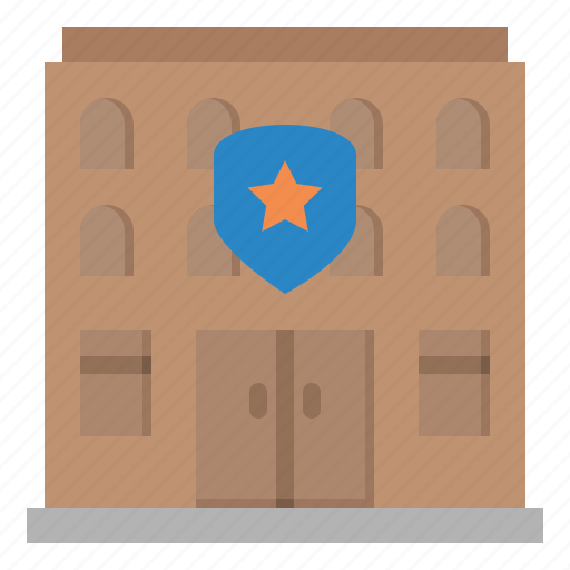 Police, prison, station, building, sheriff icon - Download on Iconfinder