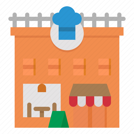 Restaurant, building, cafe, urban, store icon - Download on Iconfinder