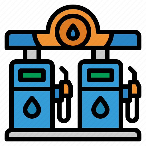Gas, station, power, fuel, gasoline icon - Download on Iconfinder