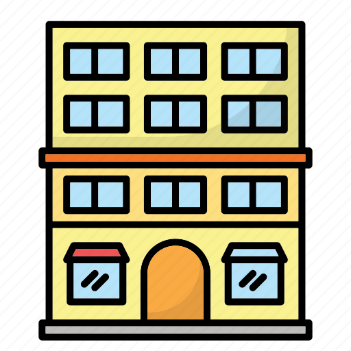 Store, market, architecture, building, construction, city, exterior icon - Download on Iconfinder