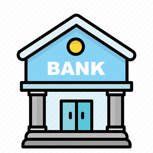 Bank, finance, architecture, building, construction, city, exterior icon - Download on Iconfinder