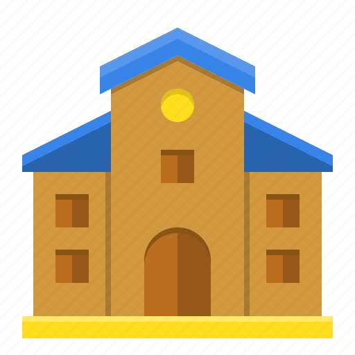 Architecture, building, city, school, town icon - Download on Iconfinder