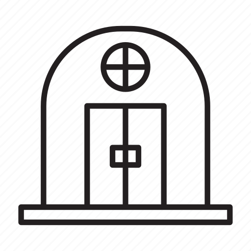 House, home, door icon - Download on Iconfinder