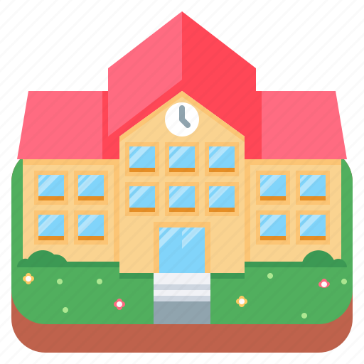 Building, college, construction, school icon - Download on Iconfinder