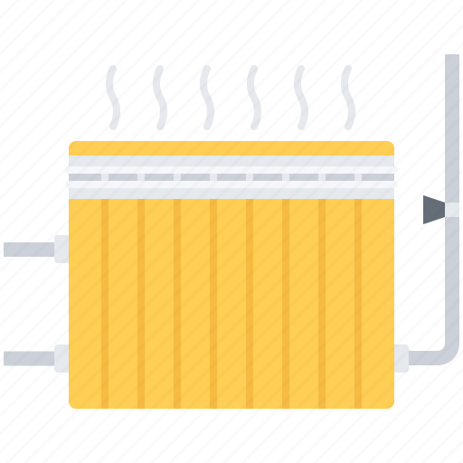 Building, heat, heater, heating, interior, repairs icon - Download on Iconfinder