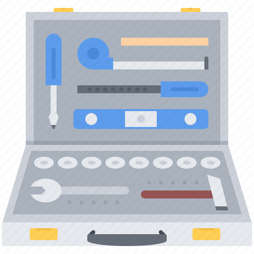 Case, hammer, screwdriver, tool, tools, wrench icon - Download on Iconfinder