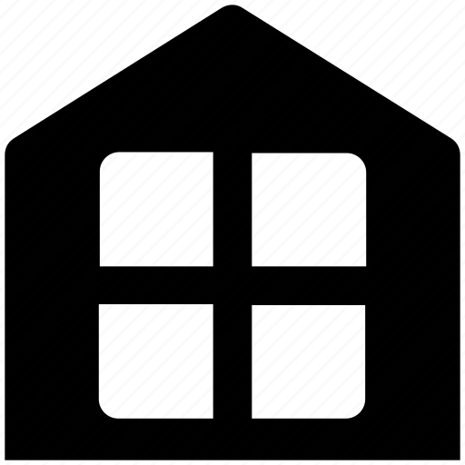 Building, home, home construction, home window, house, house window, hut icon - Download on Iconfinder