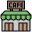 cafe, coffee, counter, register, shop 